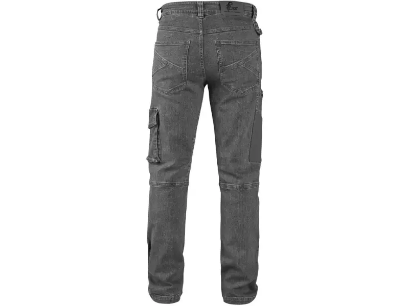 Kalhoty jeans CXS ALBI, pánské, šedé, vel. 52 Kalhoty jeans CXS ALBI, pánské, šedé, vel. 52