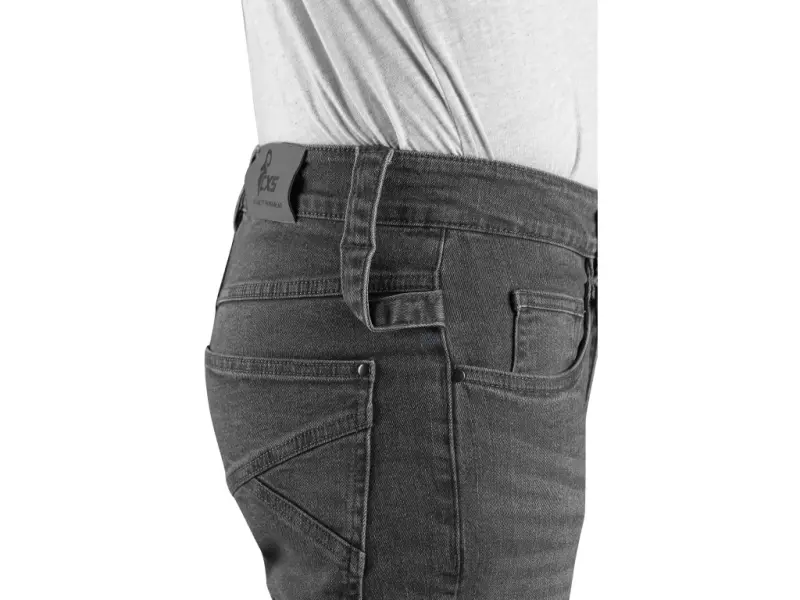 Kalhoty jeans CXS ALBI, pánské, šedé, vel. 52 Kalhoty jeans CXS ALBI, pánské, šedé, vel. 52