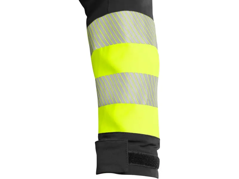 Blůza CXS NAOS HV, pánská, černá-žlutá Hi-Vis, reflexní pruhy, vel. 48