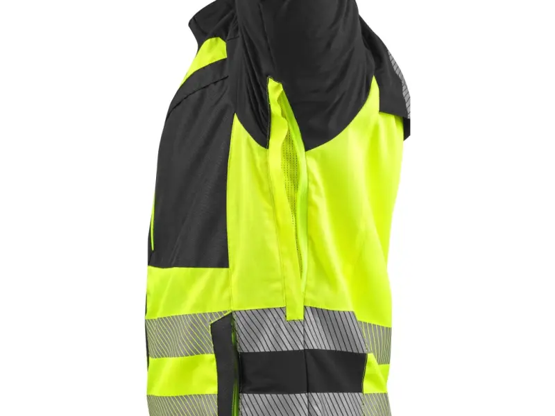 Blůza CXS NAOS HV, pánská, černá-žlutá Hi-Vis, reflexní pruhy, vel. 60