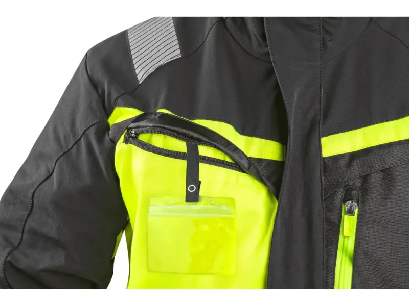 Blůza CXS NAOS HV, pánská, černá-žlutá Hi-Vis, reflexní pruhy, vel. 64
