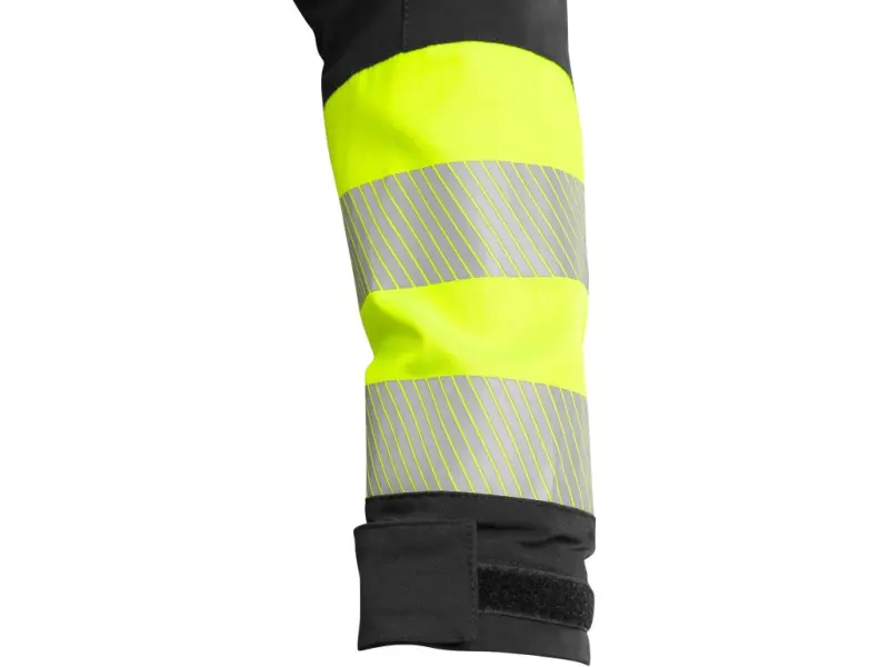 Blůza CXS NAOS HV, pánská, černá-žlutá Hi-Vis, reflexní pruhy, vel. 64