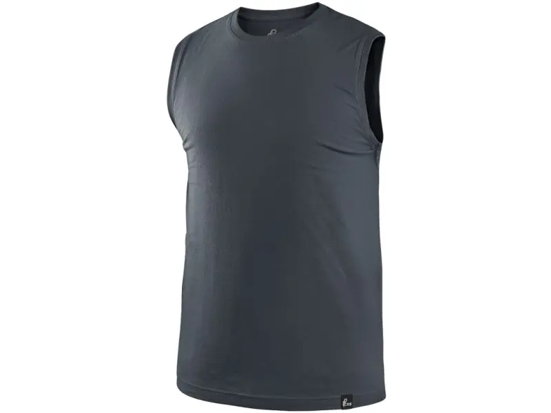 Tričko CXS RICHARD, bez rukávů (tílko), šedé, vel. 2XL Tričko CXS RICHARD, bez rukávů (tílko), šedé, vel. 2XL