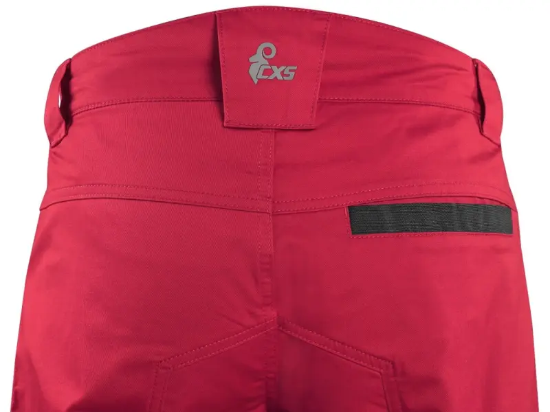 Kalhoty CXS SOLIS pánské, červeno-černé, vel. 54