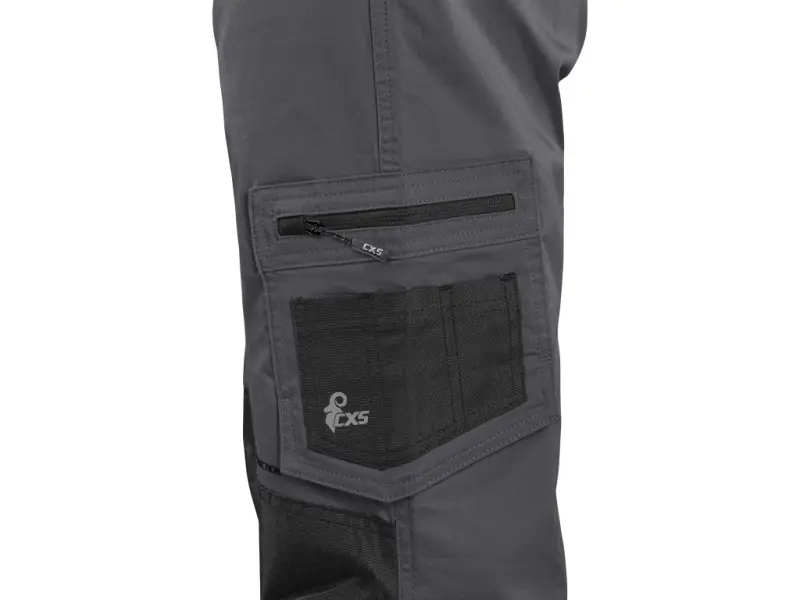 Zahradníky CXS SOLIS pánské, šedo-černé, vel. 62