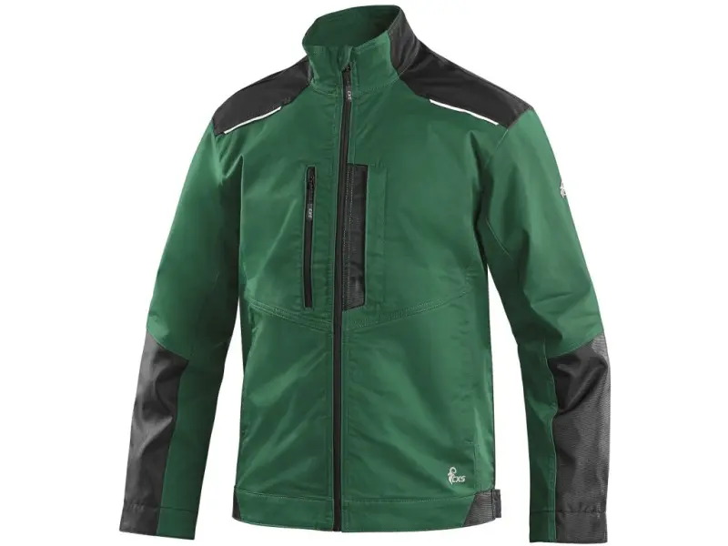 Blůza CXS SOLIS, pánská, zeleno-černá
