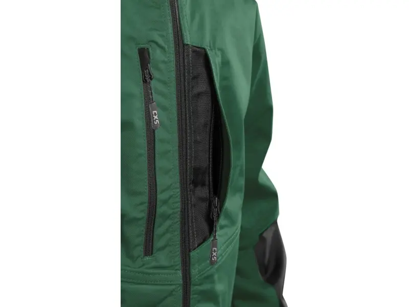 Blůza CXS SOLIS, pánská, zeleno-černá