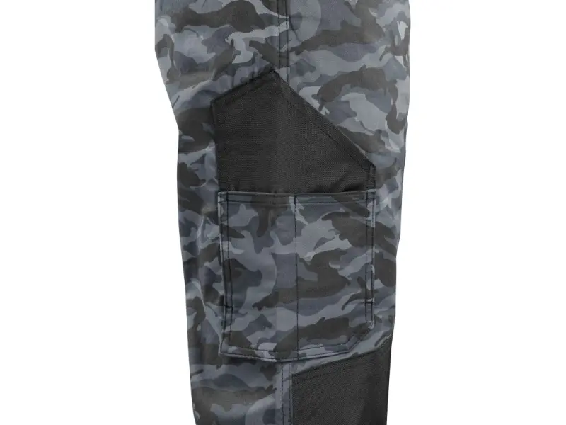 Zahradníky CXS SOLIS pánské, maskáčovo-černé, vel. 56