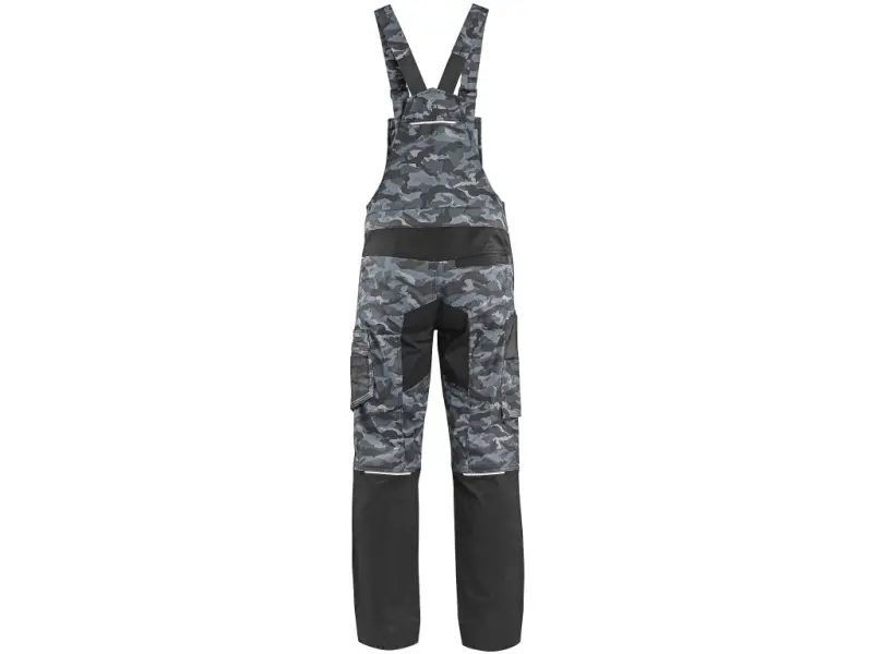 Zahradníky CXS SOLIS pánské, maskáčovo-černé, vel. 58