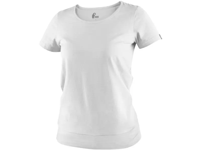 Tričko CXS EMILY, dámské, krátký rukáv, bílá, vel. XL