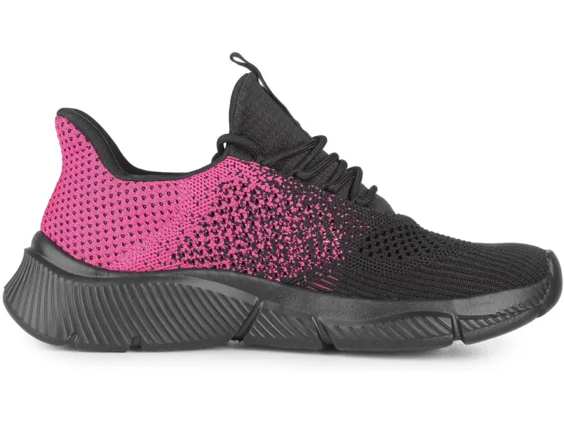 Obuv polobotka CXS BARBADOS, růžovo-černá, vel. 37