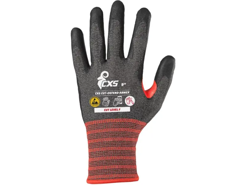 Rukavice CXS CUT-DEFEND ARMEX, protiřezová, ESD, vel. 06