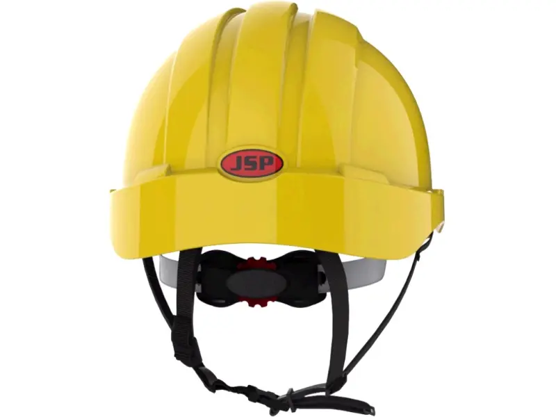Ochranná přilba JSP EVO3 LINESMAN, upínání na kolečko, žlutá