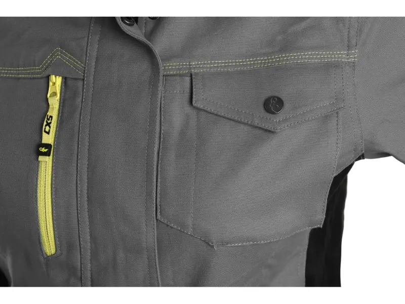 Blůza CXS STRETCH, dámská, šedo-černá, vel. 40