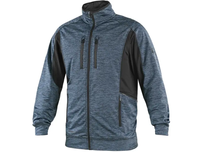 Mikina CXS LEONIS, modro - černá, vel. 2XL Mikina CXS LEONIS, modro - černá, vel. 2XL