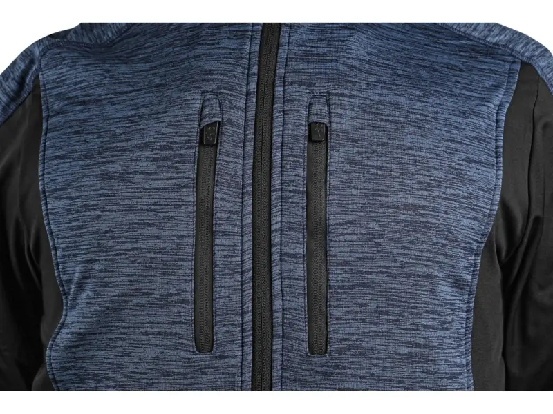 Mikina CXS LEONIS, modro - černá, vel. 2XL Mikina CXS LEONIS, modro - černá, vel. 2XL