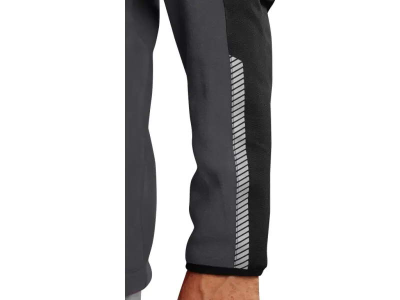 Bunda CXS 4ENVI SOLIS, pánská, fleecová, šedo-černá, vel. M