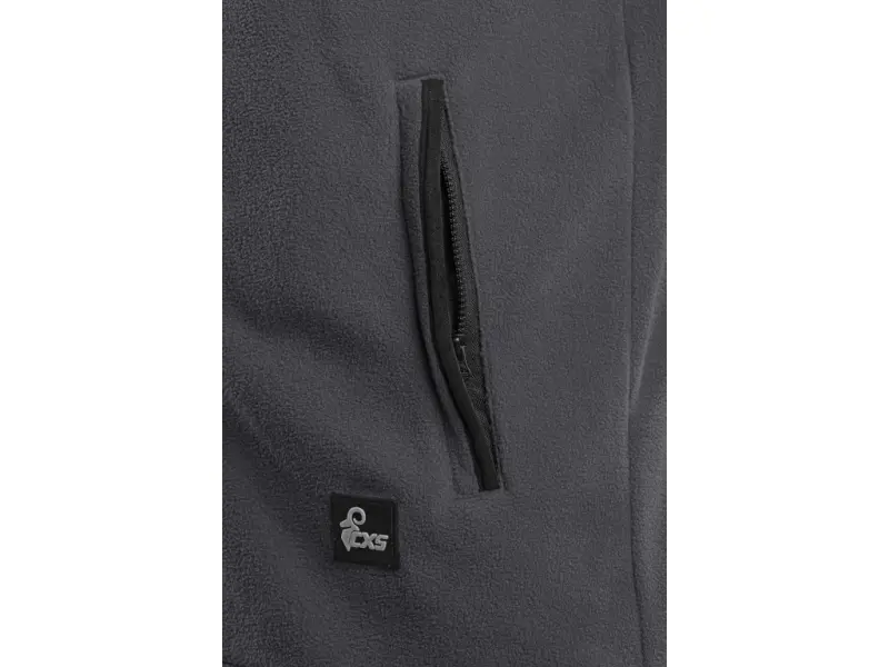 Bunda CXS 4ENVI SOLIS, pánská, fleecová, šedo-černá, vel. 3XL