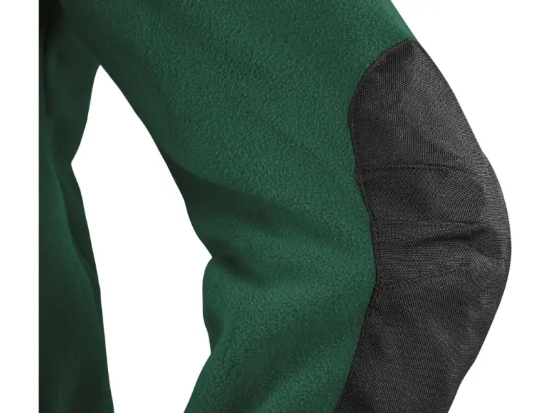 Bunda CXS 4ENVI SOLIS, pánská, fleecová, zeleno-černá