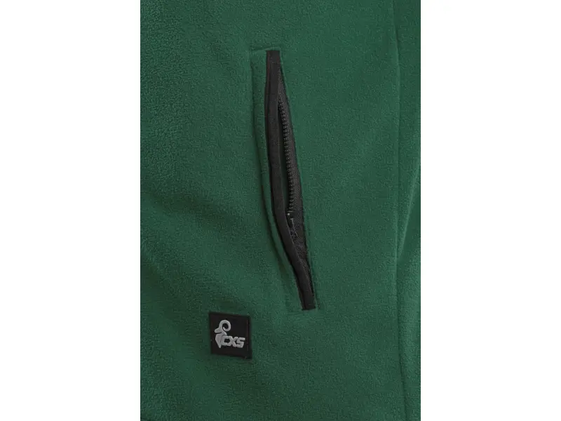 Bunda CXS 4ENVI SOLIS, pánská, fleecová, zeleno-černá, vel. 3XL