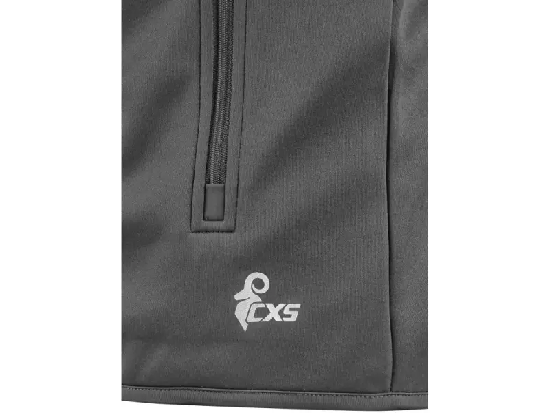 Mikina CXS TORONTO, pánská, šedá, vel. 2XL