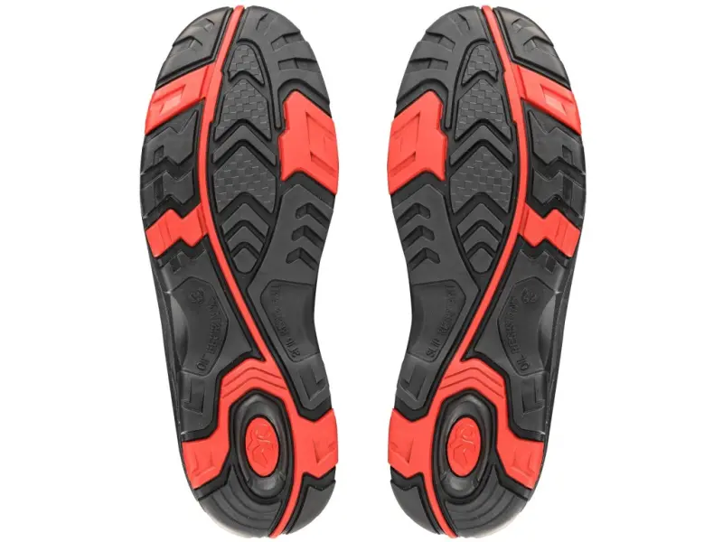 Trezwik CXS ROCK DIORIT S3, kolor czarno-czerwony, roz. 48