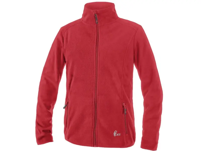 Mikina CXS GRANBY CHILD, dětská, fleece, červená, vel. 120