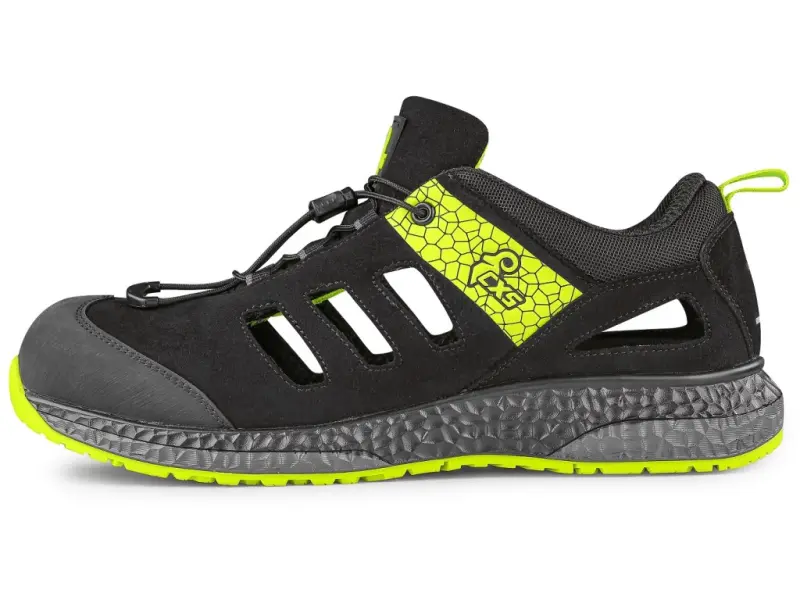 Półbut CXS FIBELINE FLORELA S1PS, kolor czarno-zielony, roz. 43