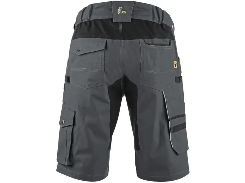 Szorty CXS STRETCH, męskie, kolor ciemnoszaro-czarny, roz. 56