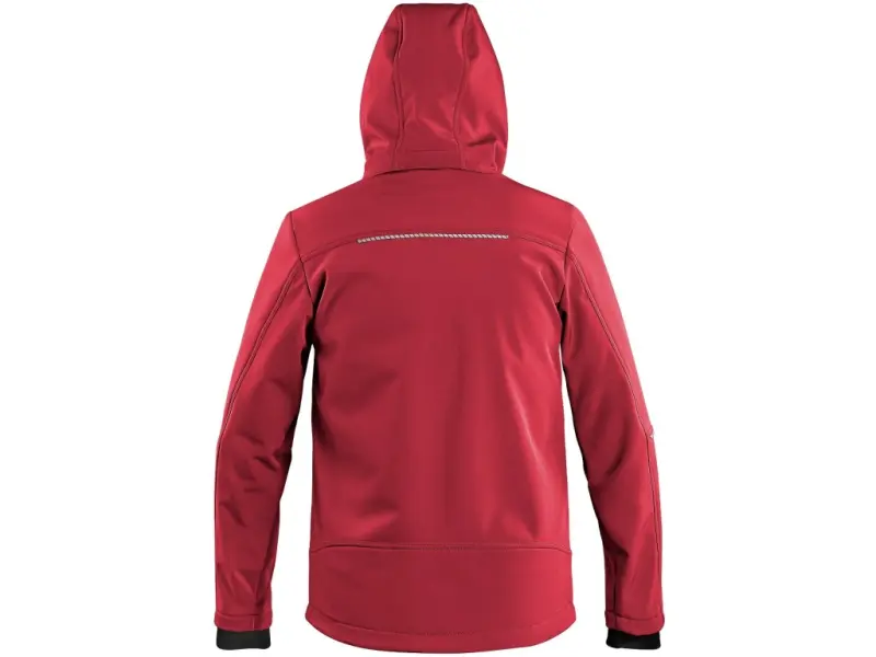 Bunda CXS STRETCH, dětská, softshell, červená, vel. 140 Bunda CXS STRETCH, dětská, softshell, červená, vel. 140