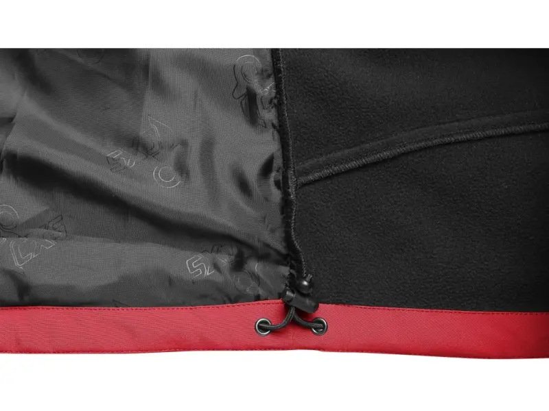 Bunda CXS STRETCH, dětská, softshell, červená, vel. 160