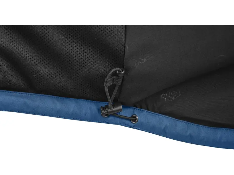 Bunda CXS NAOS, hybrid, pánská, modro-modrá, HV žluté doplňky, vel. S