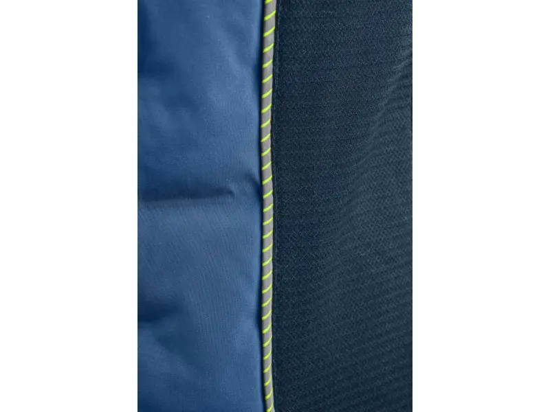 Bunda CXS NAOS, hybrid, pánská, modro-modrá, HV žluté doplňky, vel. 2XL