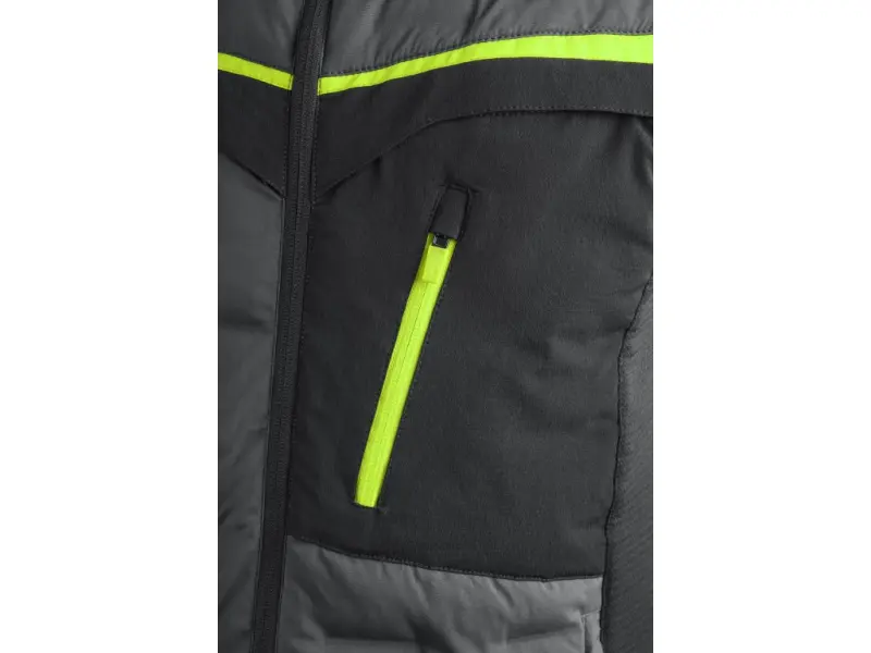 Vesta CXS NAOS, hybrid, pánská, šedo-černá, HV žluté doplňky, vel. 3XL