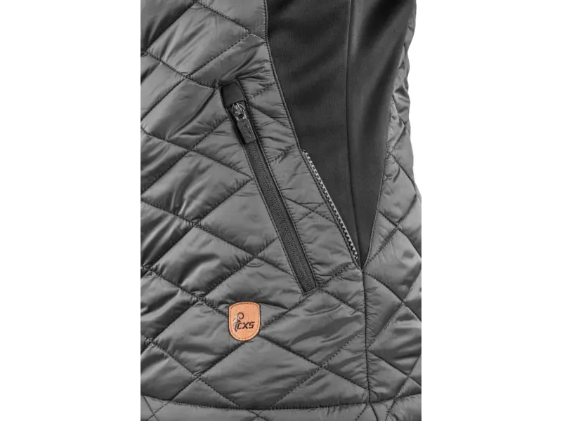 Bunda CXS MALIBU, pánská, šedo-černá, vel. 3XL