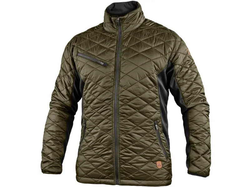 Bunda CXS MALIBU, pánská, khaki-černá, vel. 2XL