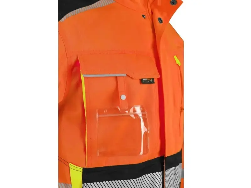 Blůza CXS BENSON výstražná, pánská, oranžovo-černá, vel. 68 Blůza CXS BENSON výstražná, pánská, oranžovo-černá, vel. 68