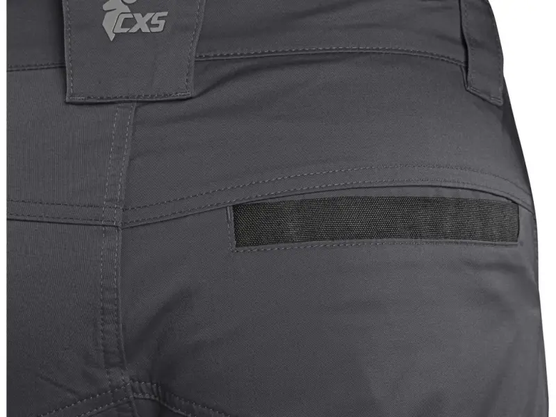 Kraťasy CXS SOLIS FLEX, pánské, šedo-černé, vel. 46