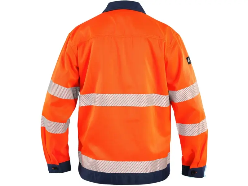Blůza CXS NORWICH, výstražná, pánská, oranžovo - modrá, vel. 54