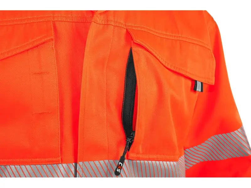 Blůza CXS NORWICH, výstražná, pánská, oranžovo - modrá, vel. 64