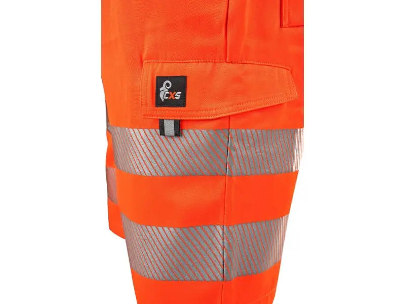 Kraťasy CXS NORWICH výstražné, pánské, oranžovo-modré, vel. 58