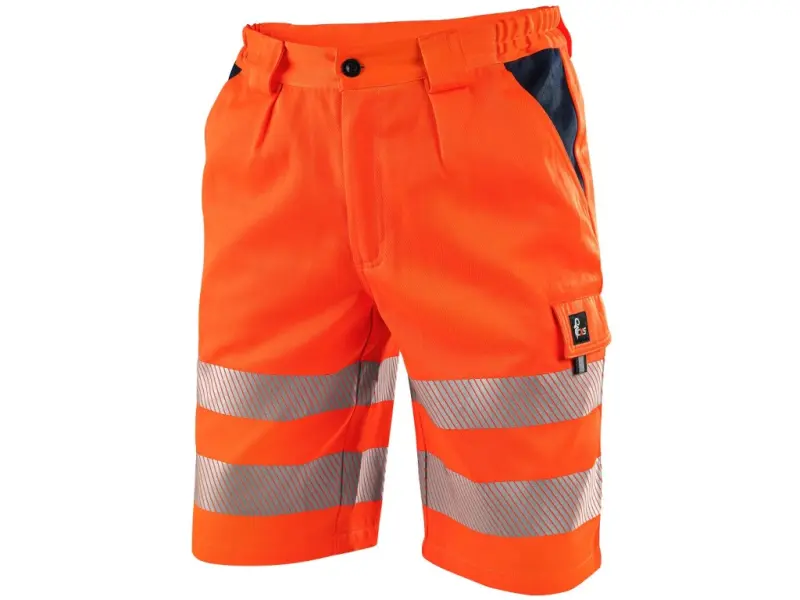 Kraťasy CXS NORWICH výstražné, pánské, oranžovo-modré, vel. 64
