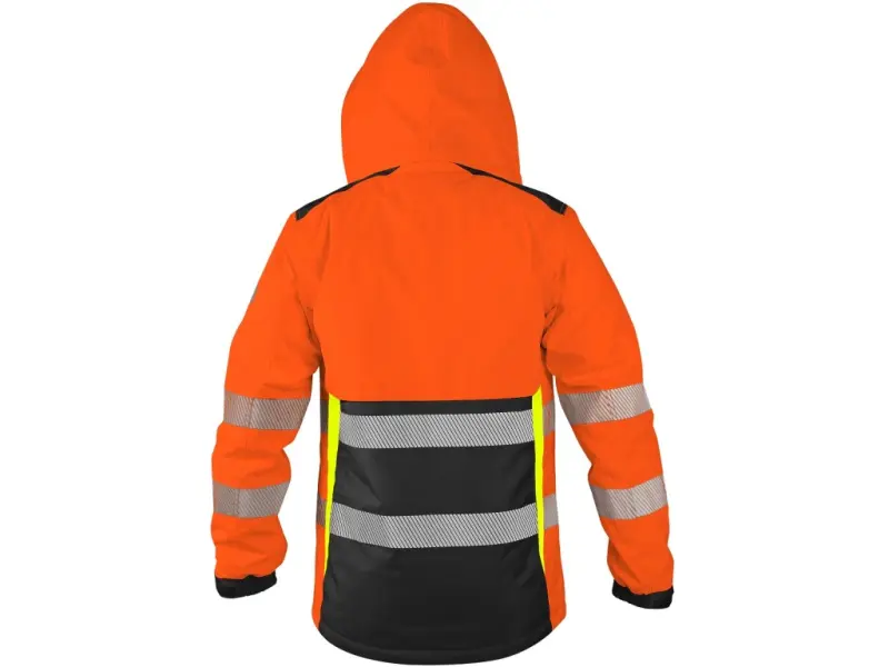 Bunda CXS BENSON, výstražná, zateplená, oranžovo-černá, vel. L Bunda CXS BENSON, výstražná, zateplená, oranžovo-černá, vel. L