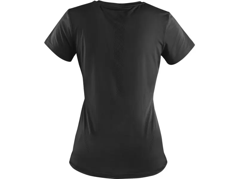 Tričko CXS MOVADO, funkční, krátký rukáv, dámské, černé, vel. 2XL