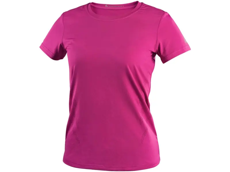 Tričko CXS MOVADO, funkční, krátký rukáv, dámské, růžové. vel. 3XL