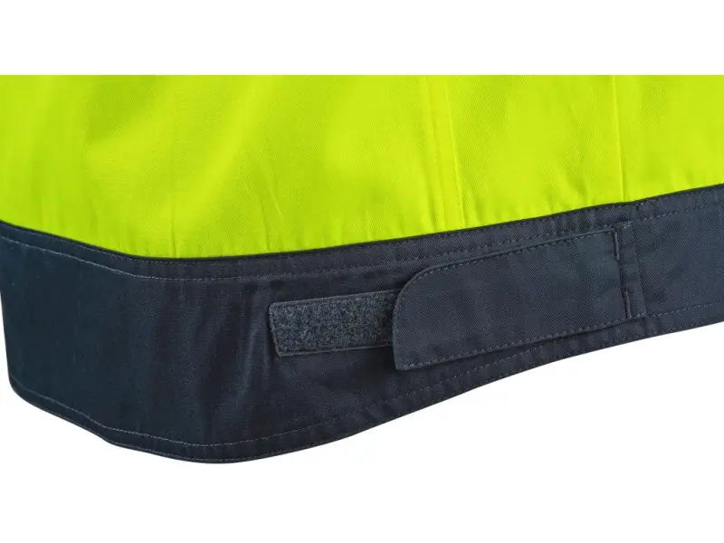 Blůza CXS HALIFAX, pánská, výstražná se síťovinou, žluto-modrá, vel. 62