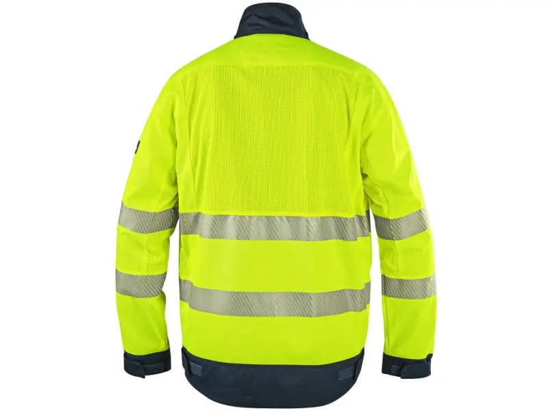 Blůza CXS HALIFAX, pánská, výstražná se síťovinou, žluto-modrá, vel. 64