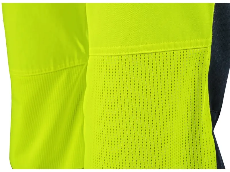 Kalhoty CXS HALIFAX, pánské, výstražné se síťovinou, žluto-modré, vel. 64