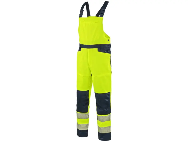 Zahradníky CXS HALIFAX, pánské, výstražné se síťovinou, žluto-modré, vel. 64