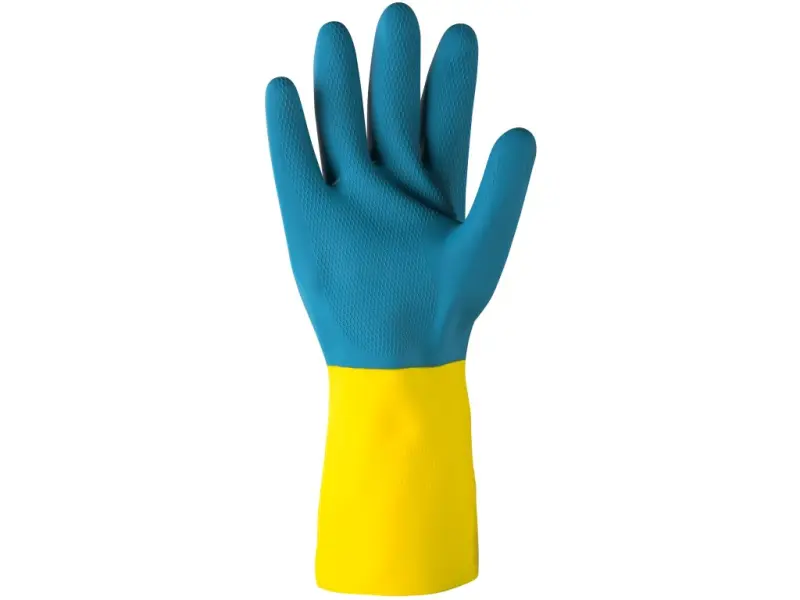 Rukavice CXS CHEMI-FORT, chemicky odolné, latex/neopren, vel. 08